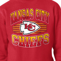 Kansas City Chiefs  Starter Team Grit Graphic Fleece Pullover Sweatshirt