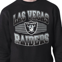 Las Vegas Raiders  Starter Team Grit Graphic Fleece Pullover Sweatshirt