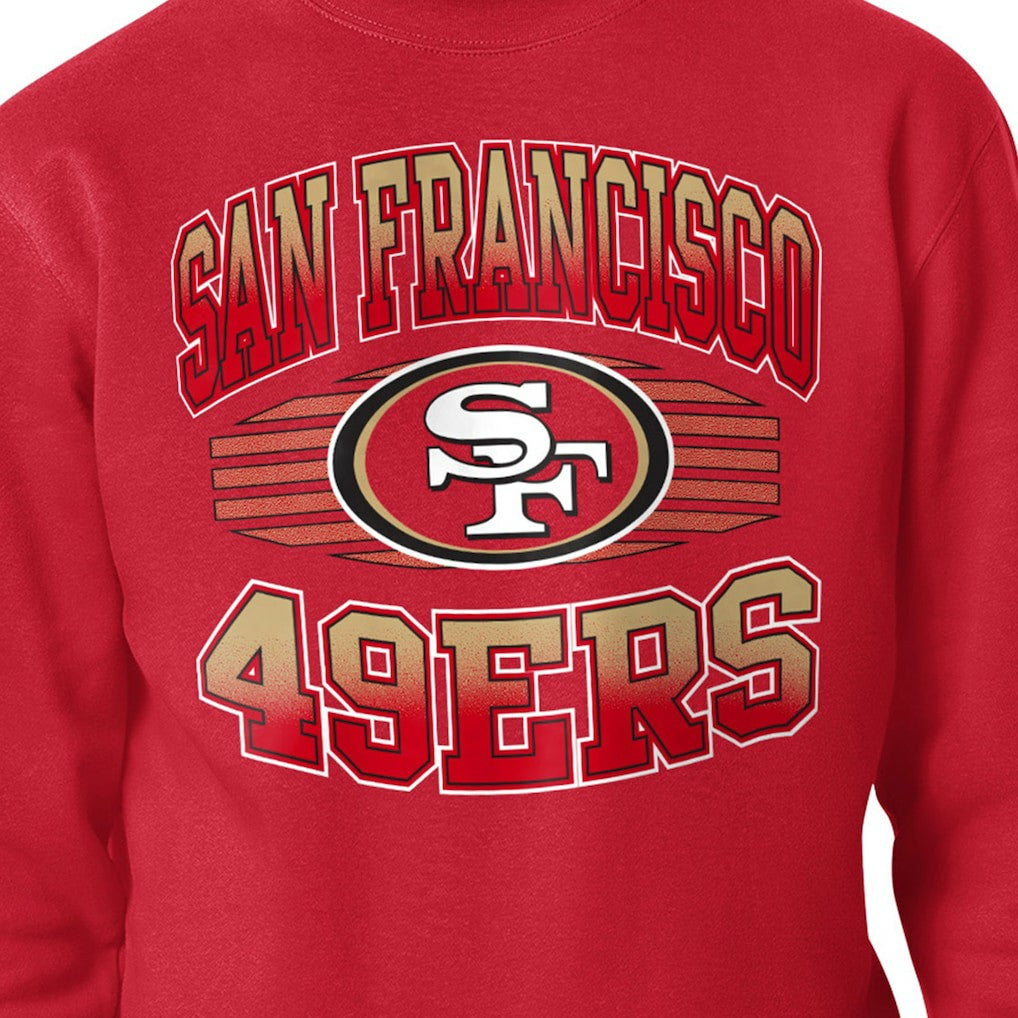 San Francisco 49ers  Starter Team Grit Graphic Fleece Pullover Sweatshirt