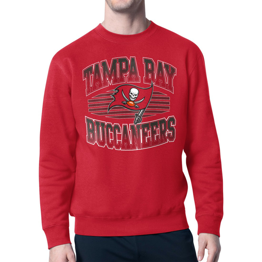 Tampa Bay Buccaneers  Starter Team Grit Graphic Fleece Pullover Sweatshirt