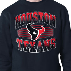 Houston Texans  Starter Team Grit Graphic Fleece Pullover Sweatshirt