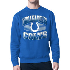 Indianapolis Colts  Starter Team Grit Graphic Fleece Pullover Sweatshirt