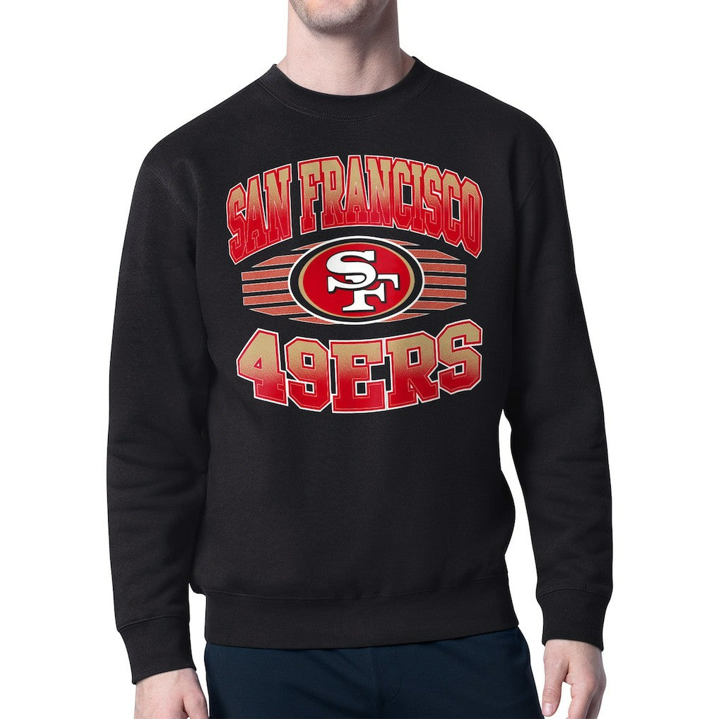 San Francisco 49ers  Starter Team Grit Graphic Fleece Pullover Sweatshirt