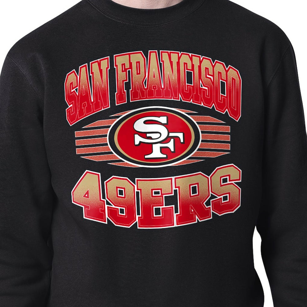 San Francisco 49ers  Starter Team Grit Graphic Fleece Pullover Sweatshirt