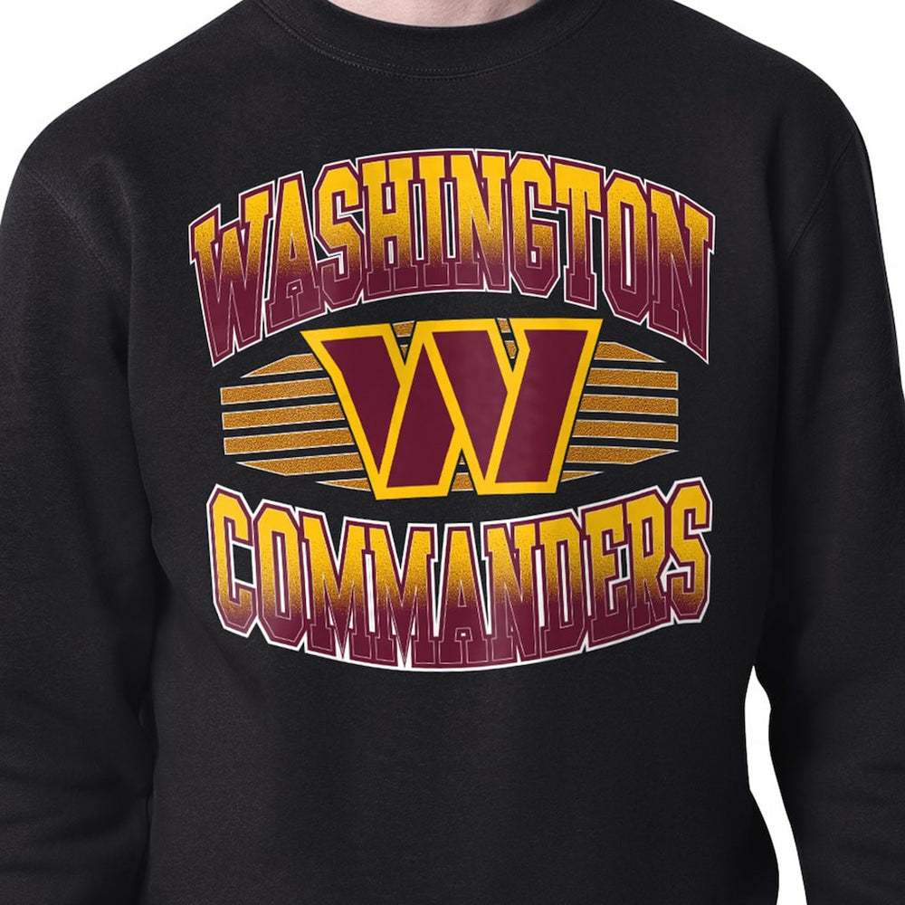 Washington Commanders  Starter Team Grit Graphic Fleece Pullover Sweatshirt