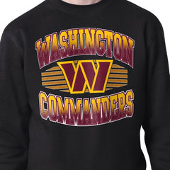 Washington Commanders  Starter Team Grit Graphic Fleece Pullover Sweatshirt
