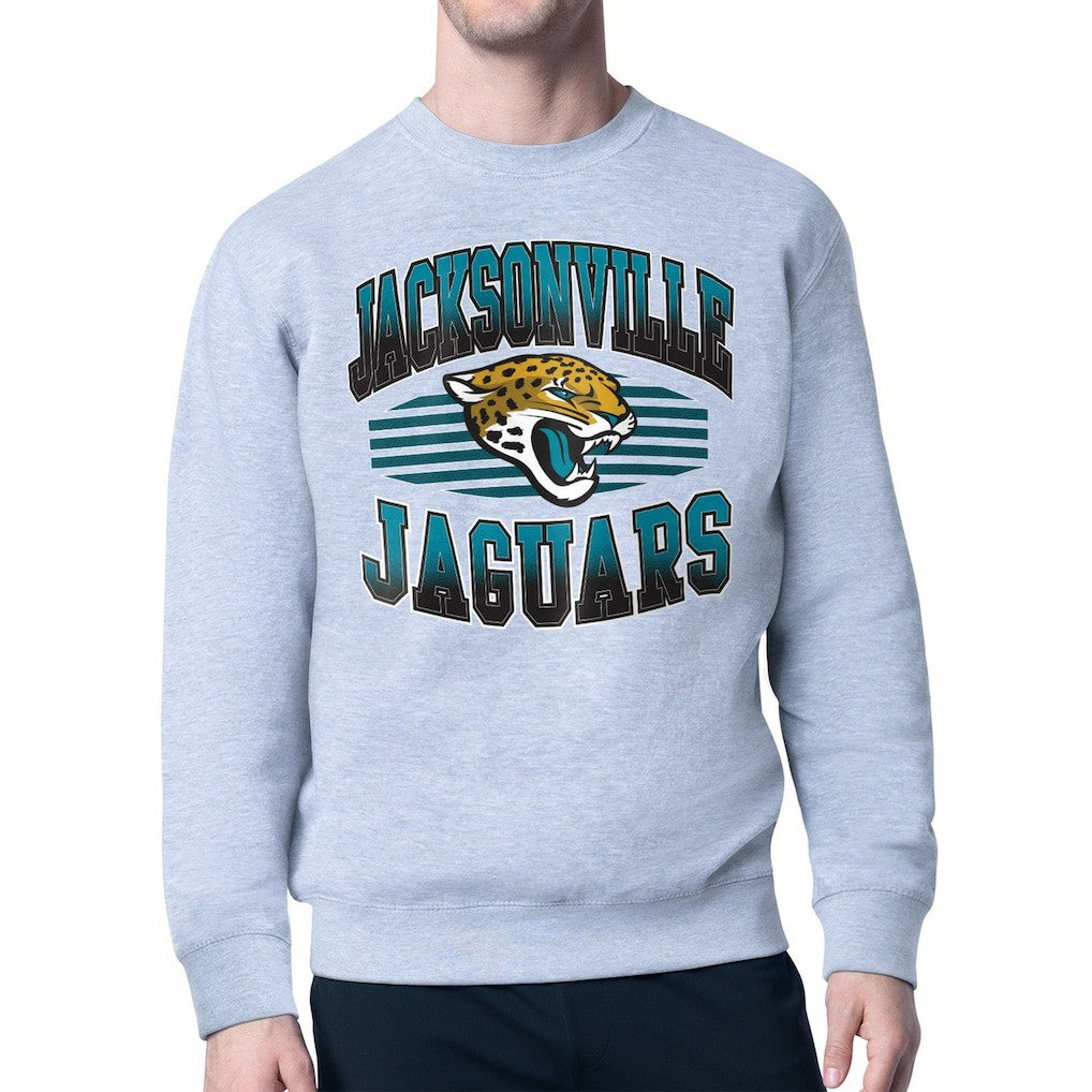 Jacksonville Jaguars  Starter Team Grit Graphic Fleece Pullover Sweatshirt