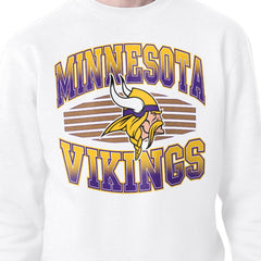 Minnesota Vikings  Starter Team Grit Graphic Fleece Pullover Sweatshirt