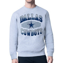 Dallas Cowboys  Starter Team Grit Graphic Fleece Pullover Sweatshirt