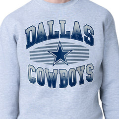 Dallas Cowboys  Starter Team Grit Graphic Fleece Pullover Sweatshirt