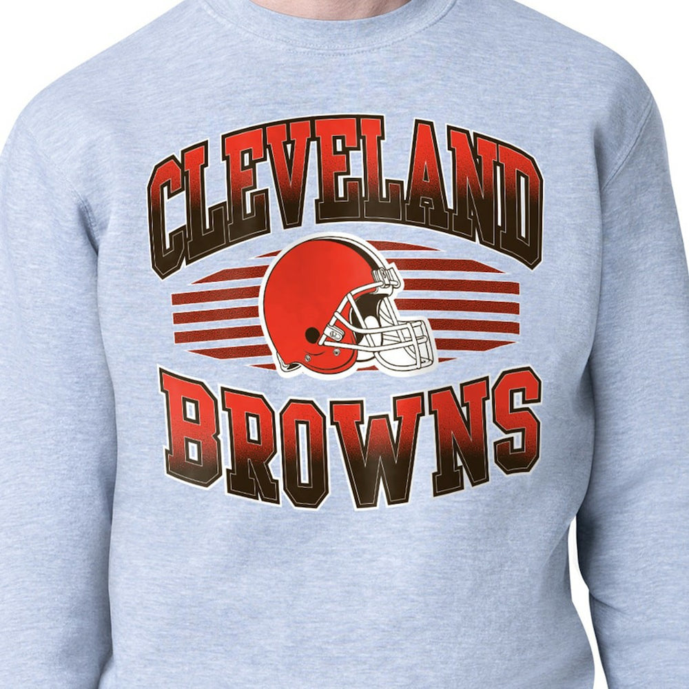 Cleveland Browns  Starter Team Grit Graphic Fleece Pullover Sweatshirt