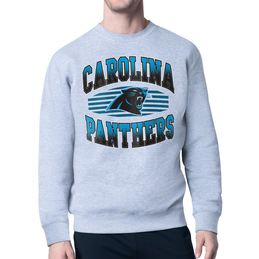 Carolina Panthers  Starter Team Grit Graphic Fleece Pullover Sweatshirt