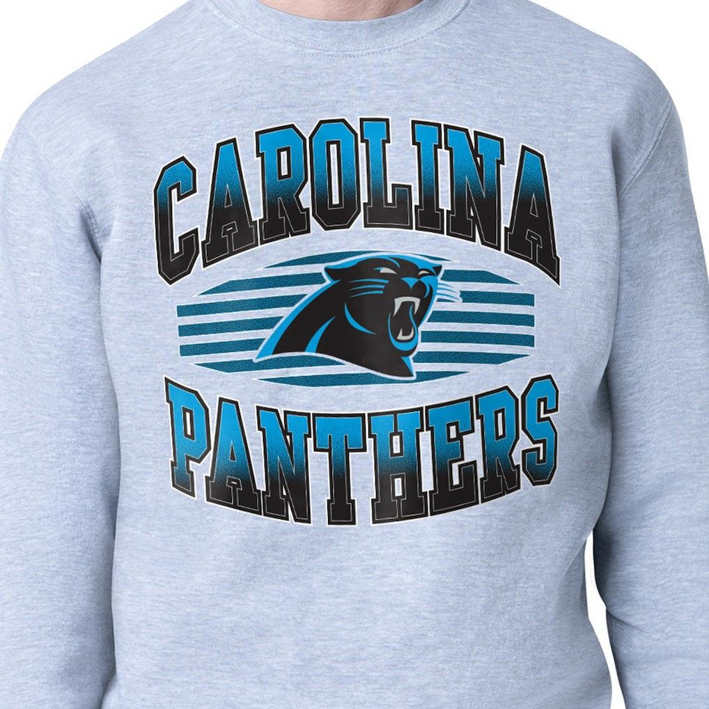 Carolina Panthers  Starter Team Grit Graphic Fleece Pullover Sweatshirt