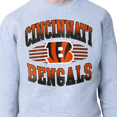 Cincinnati Bengals  Starter Team Grit Graphic Fleece Pullover Sweatshirt