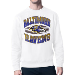 Baltimore Ravens  Starter Team Grit Graphic Fleece Pullover Sweatshirt
