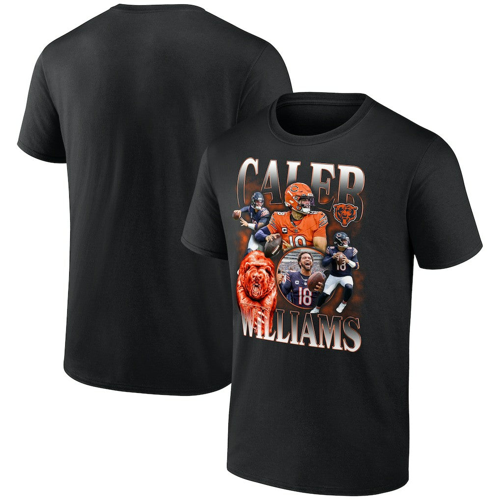 Chicago Bears  Caleb Williams  Notorious Graphic T-Shirt