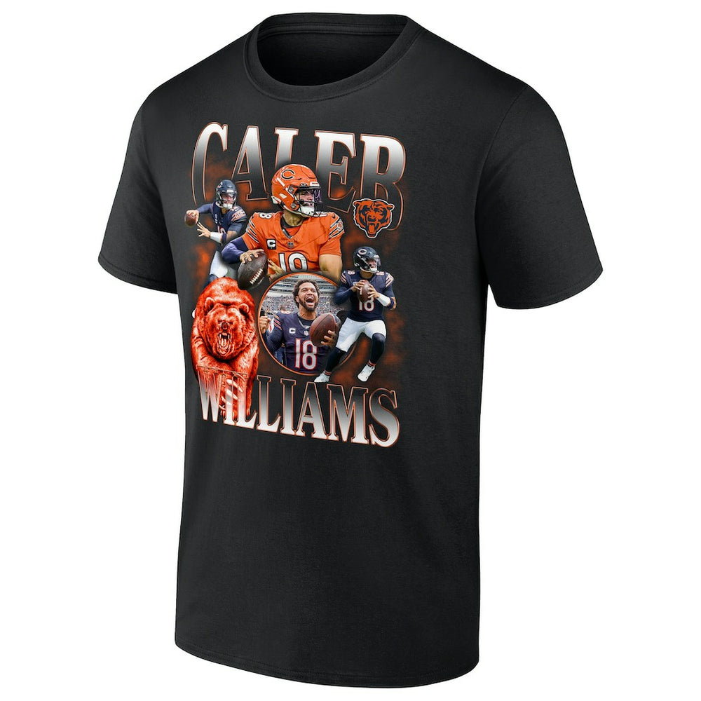 Chicago Bears  Caleb Williams  Notorious Graphic T-Shirt