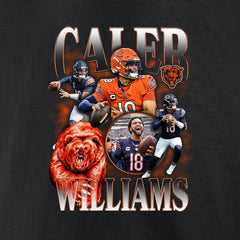 Chicago Bears  Caleb Williams  Notorious Graphic T-Shirt