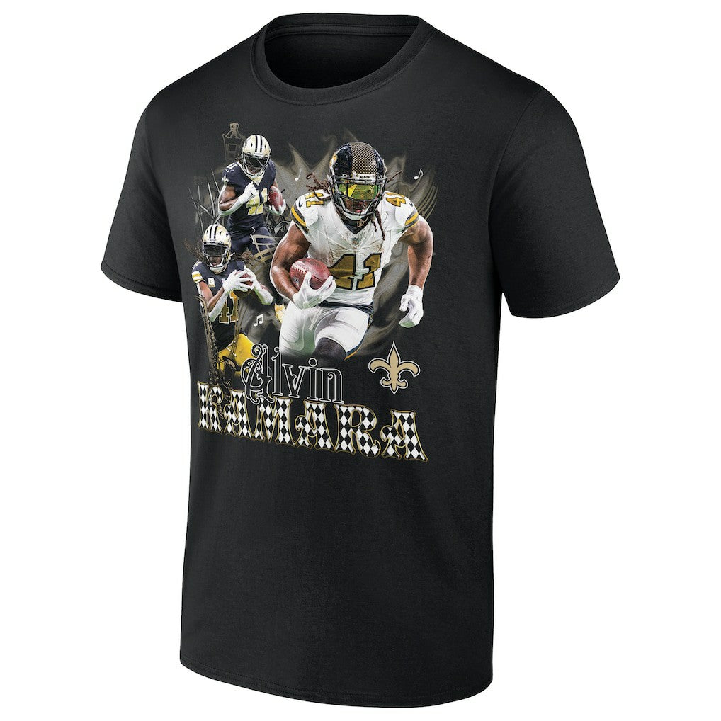 New Orleans Saints  Alvin Kamara  Notorious Graphic T-Shirt