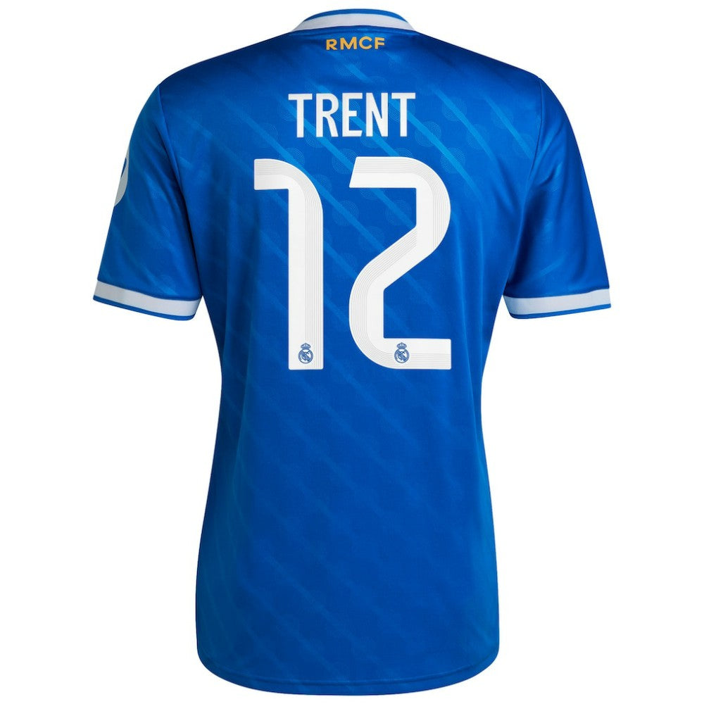 Trent Alexander-Arnold Real Madrid 2025/26 Third Replica Player Jersey Blue - Adidas