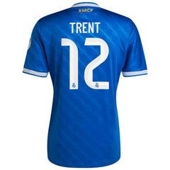 Trent Alexander-Arnold Real Madrid 2025/26 Third Replica Player Jersey Blue - Adidas