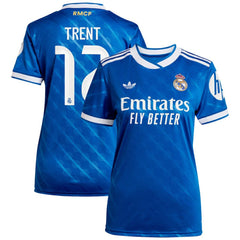 Trent Alexander-Arnold Real Madrid Women's 2025/26 Third Replica Player Jersey Blue - Adidas
