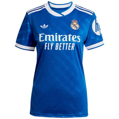 Trent Alexander-Arnold Real Madrid Women's 2025/26 Third Replica Player Jersey Blue - Adidas