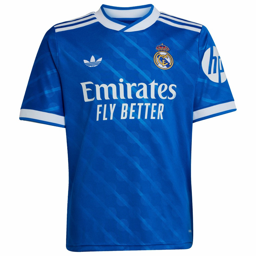 Jude Bellingham Real Madrid Youth 2025/26 Third Replica Player Jersey Blue - Adidas