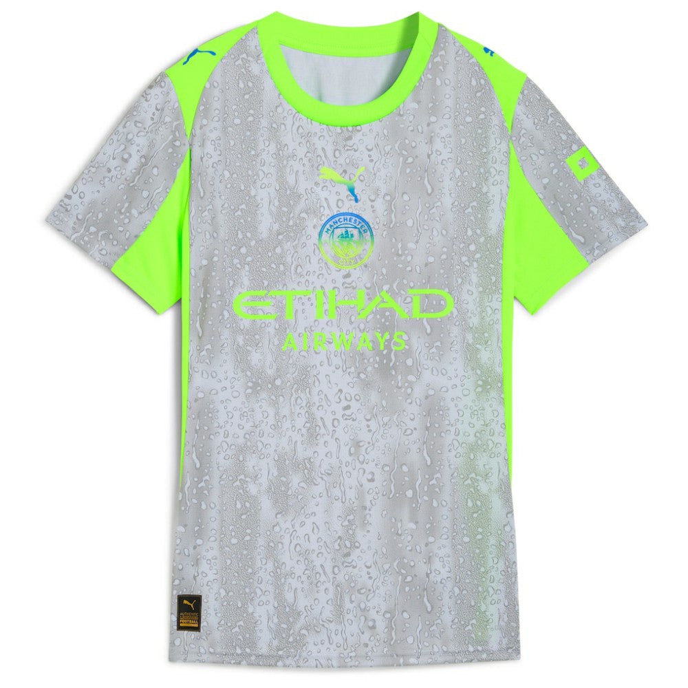 Manchester City Women's 2025/26 Third Replica Jersey Green/Neon Green - Puma