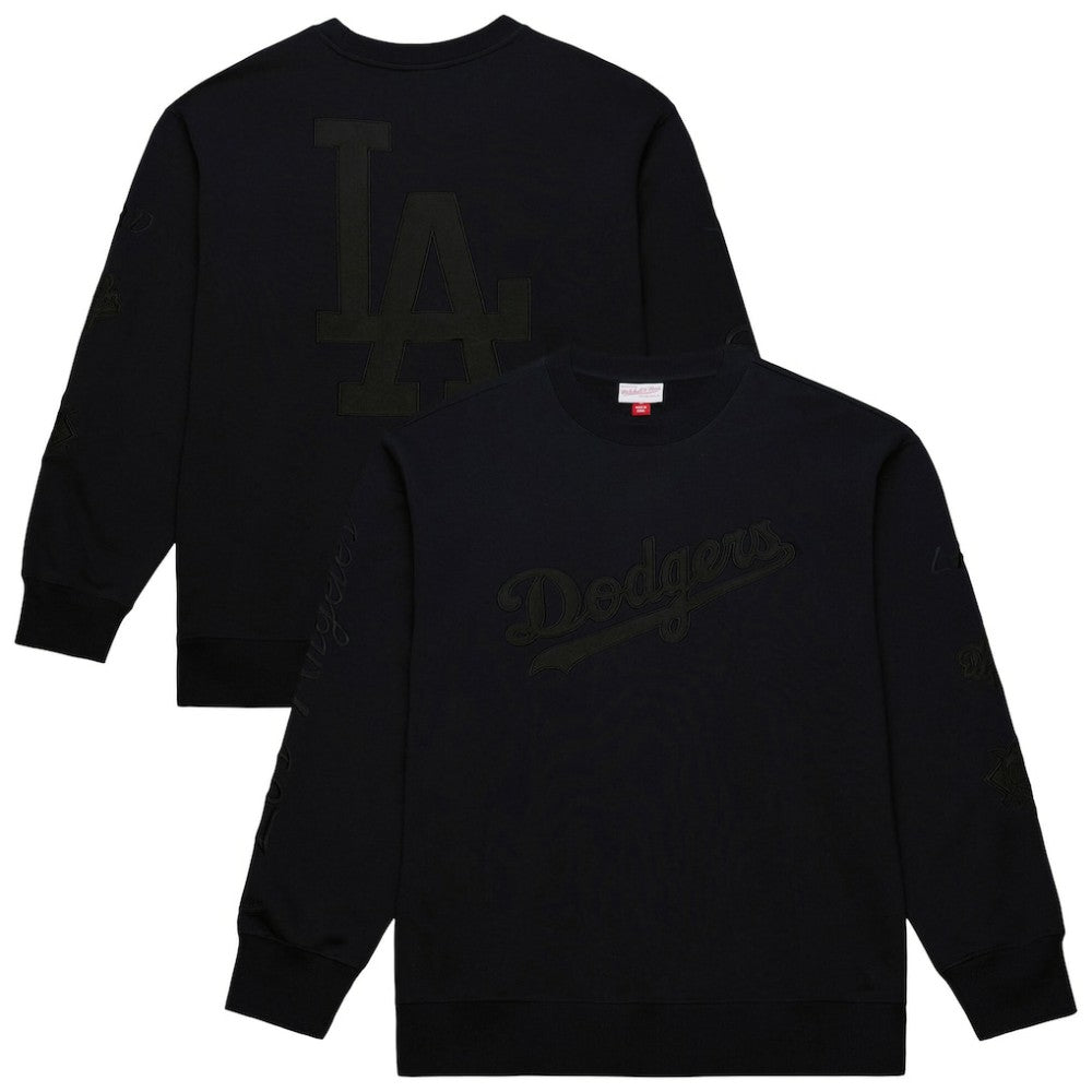 Los Angeles Dodgers Mitchell & Ness Phantom Fleece Crewneck Sweatshirt | MLB Near me