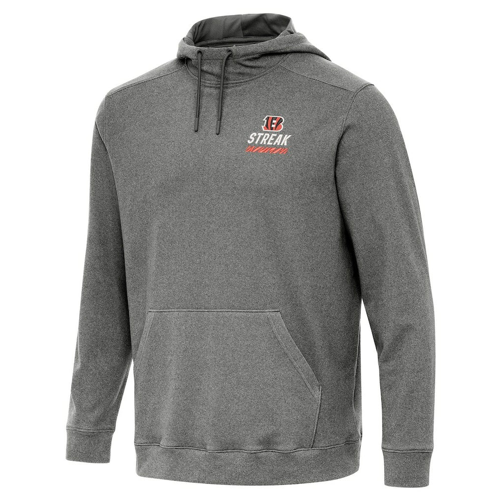 Cincinnati Bengals  Antigua Streak Cloud Pullover Hoodie