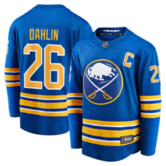 Rasmus Dahlin Buffalo Sabres Fanatics Home Captain Patch Breakaway Jersey Online