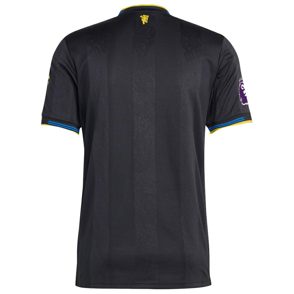 Mason Mount Manchester United 2025/26 Third Player Jersey Black - Adidas