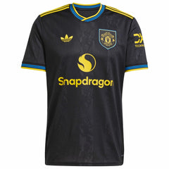 Mason Mount Manchester United 2025/26 Third Replica Player Jersey Black - Adidas