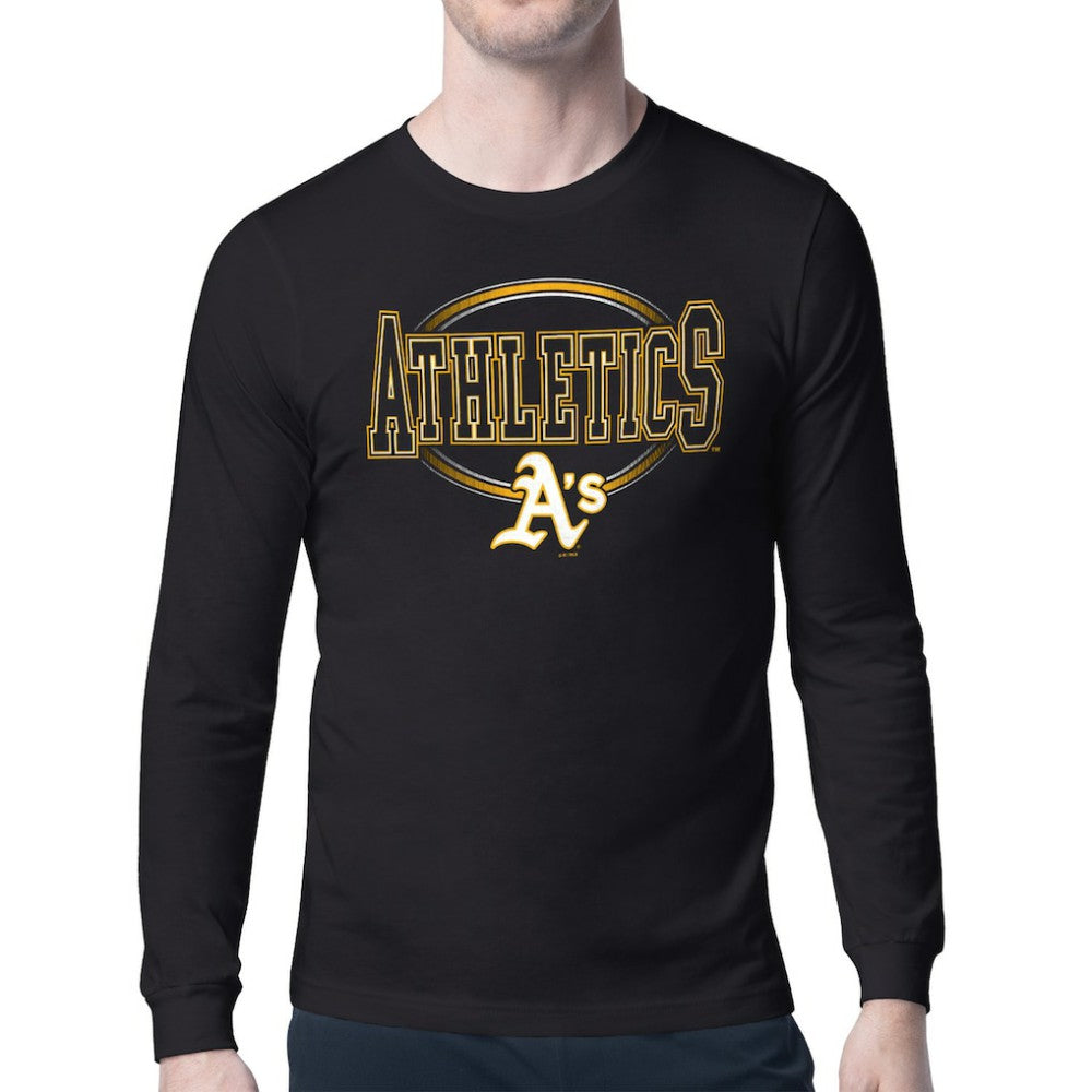 Athletics Starter Team Track Graphic Long Sleeve T-Shirt | MLB On Sale