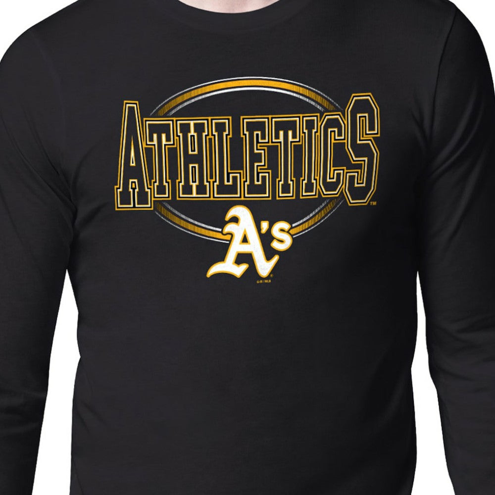 Athletics Starter Team Track Graphic Long Sleeve T-Shirt | MLB On Sale