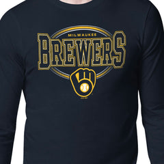 Milwaukee Brewers Starter Team Track Graphic Long Sleeve T-Shirt | MLB Near me