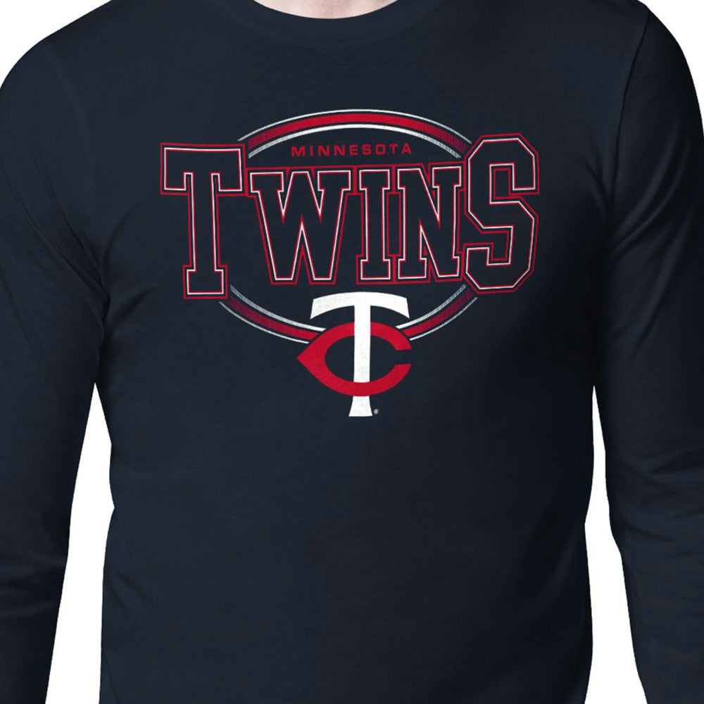 Minnesota Twins Starter Team Track Graphic Long Sleeve T-Shirt | MLB Near me