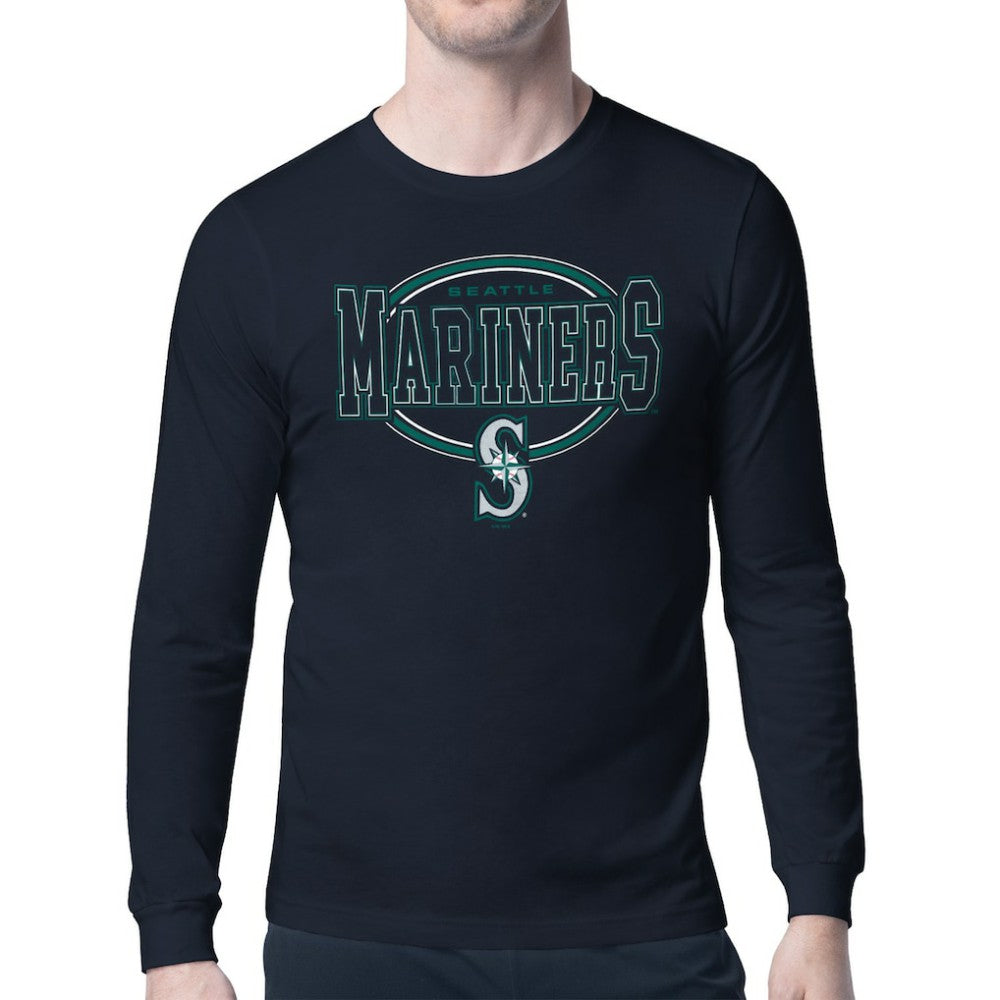 Seattle Mariners Starter Team Track Graphic Long Sleeve T-Shirt | MLB On Sale