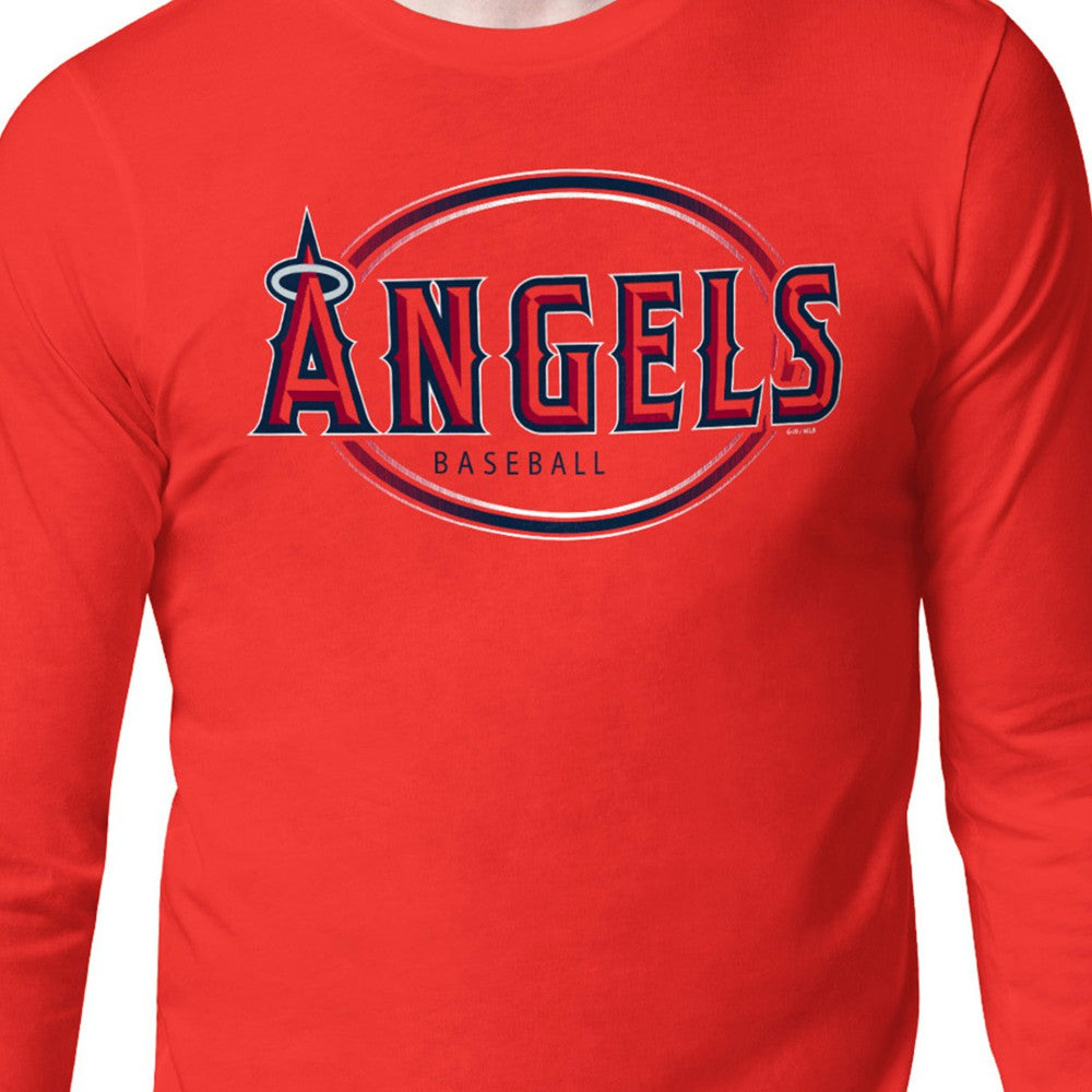 Los Angeles Angels Starter Team Track Graphic Long Sleeve T-Shirt | MLB Online