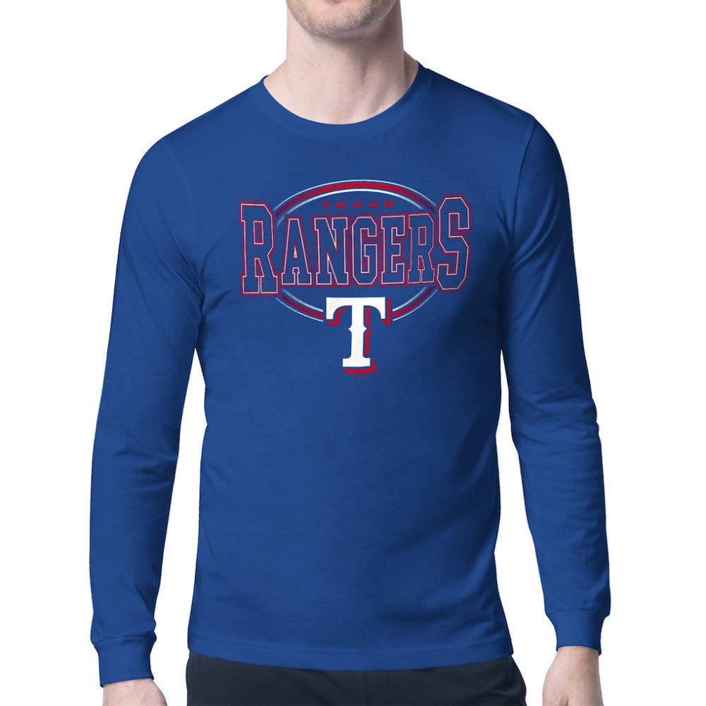 Texas Rangers Starter Team Track Graphic Long Sleeve T-Shirt | MLB Sale