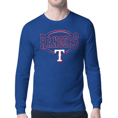 Texas Rangers Starter Team Track Graphic Long Sleeve T-Shirt | MLB Sale