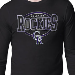 Colorado Rockies Starter Team Track Graphic Long Sleeve T-Shirt | MLB US