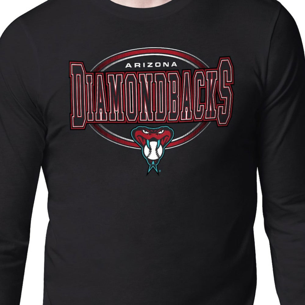 Arizona Diamondbacks Starter Team Track Graphic Long Sleeve T-Shirt | MLB Shop