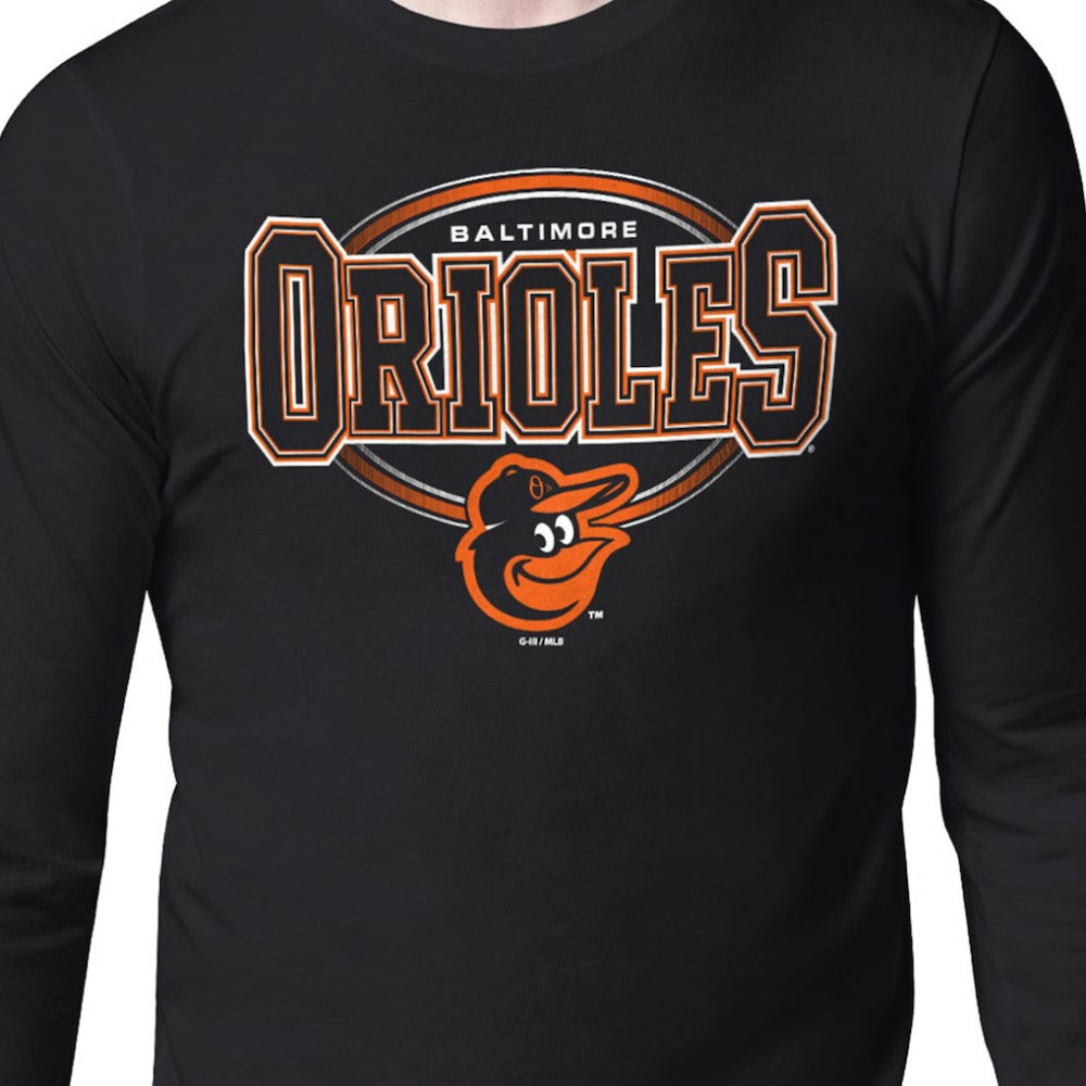 Baltimore Orioles Starter Team Track Graphic Long Sleeve T-Shirt | MLB For sale