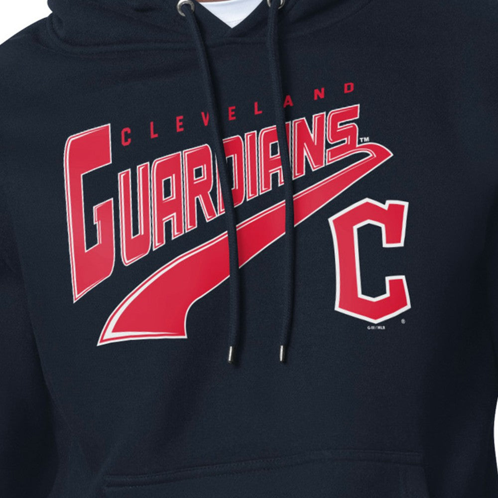 Cleveland Guardians Starter Modern Tailsweep Fleece Tri-Blend Pullover Hoodie | MLB Outlet
