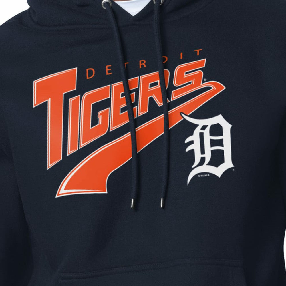 Detroit Tigers Starter Modern Tailsweep Fleece Tri-Blend Pullover Hoodie | MLB On Sale