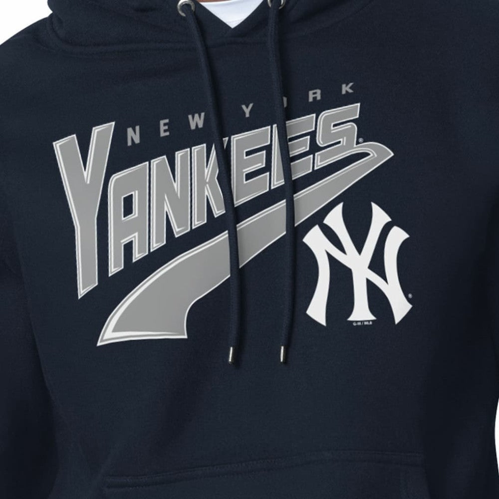 New York Yankees Starter Modern Tailsweep Fleece Tri-Blend Pullover Hoodie | MLB Online