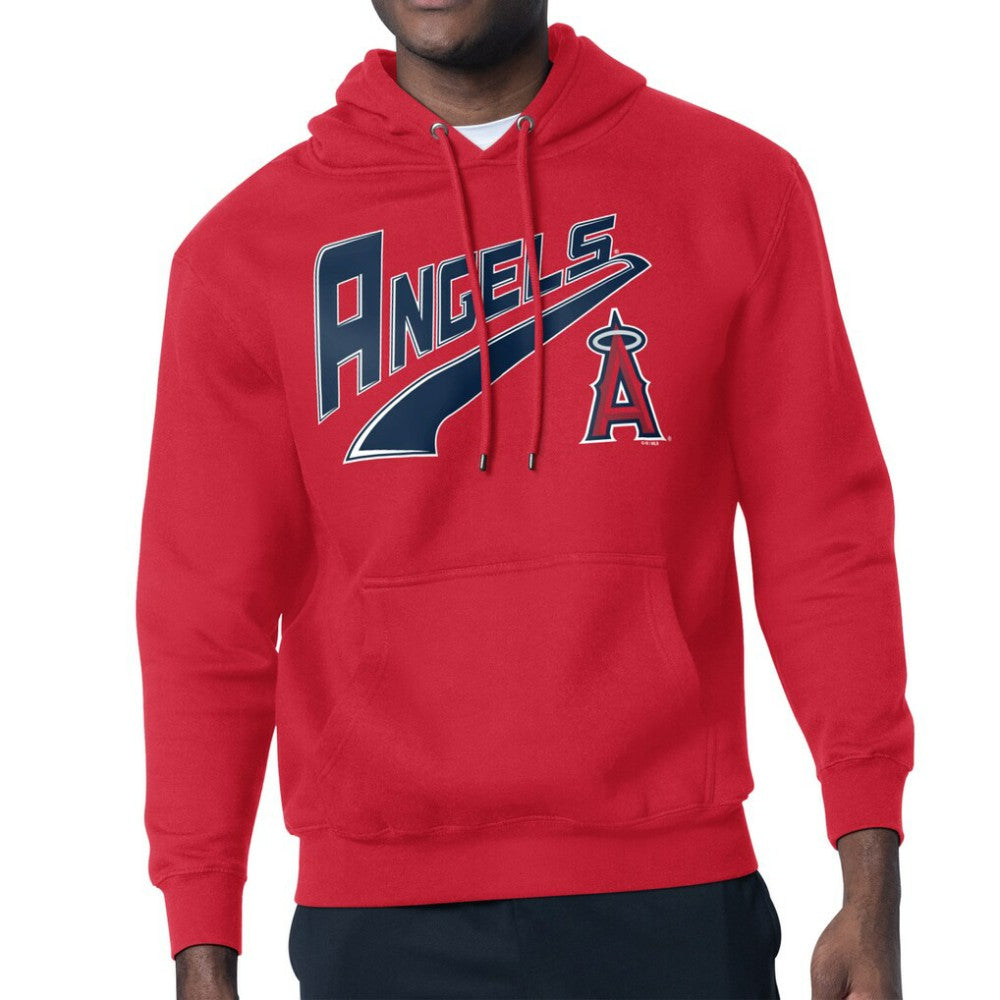 Los Angeles Angels Starter Modern Tailsweep Fleece Tri-Blend Pullover Hoodie | MLB Shop