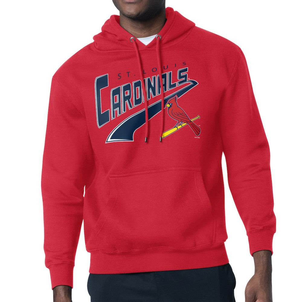St. Louis Cardinals Starter Modern Tailsweep Fleece Tri-Blend Pullover Hoodie | MLB US